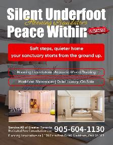 Silent Underfoot Acoustic Wood Flooring | Quieter Home – Markham