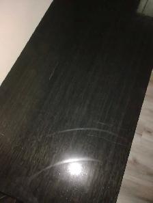 ‼️NEED GONE TODAYBlack Laminate Desk with 2 Cubicle Bookshelves - Photo 3