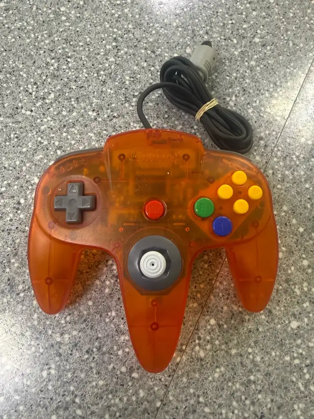 N64 Controller Fire Orange
