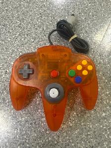N64 Controller Fire Orange