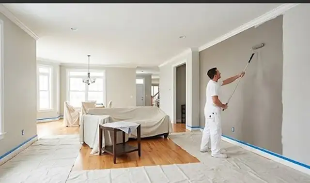 High-Quality Interior House Painting & Wall Finishing Services