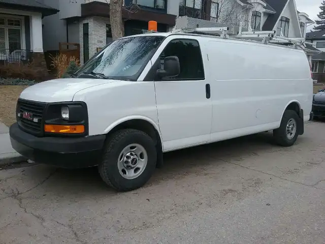 2015 GMC SAVANA G3500 EXTENDED CARGO VAN
