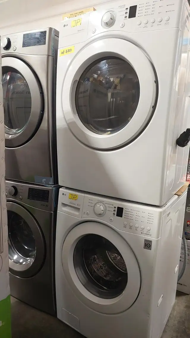 Mega Sale Offer | Washer Dryer Set - 27' LG White used