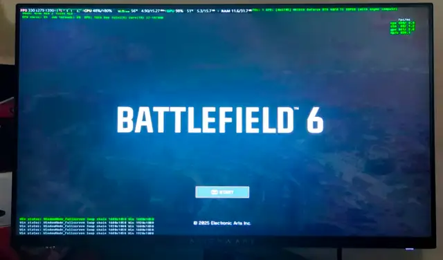 Alienware 360hz Gaming Monitor - IPS/FHD