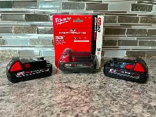 New Milwaukee M18 2AH CP2.0 Batteries