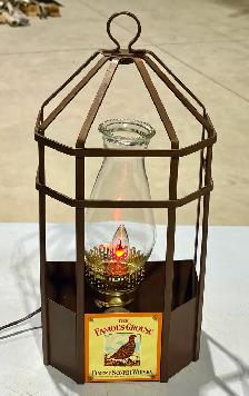 Vintage Electrified "The  Famous Grouse" Scotch Whisky Bar Light