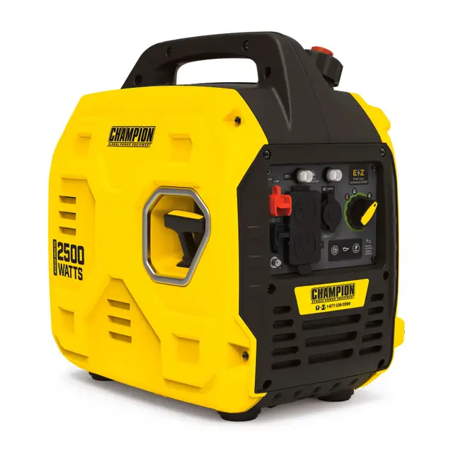 Champion 1850W/2500W Portable Gas Inverter Generator - $749
