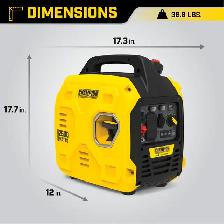 Champion 1850W/2500W Portable Gas Inverter Generator - $749 - Photo 3