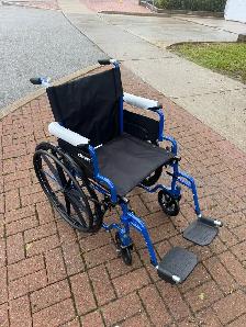 DRIVE MEDICAL WHEELCHAIR NEW 18" DELIVERED