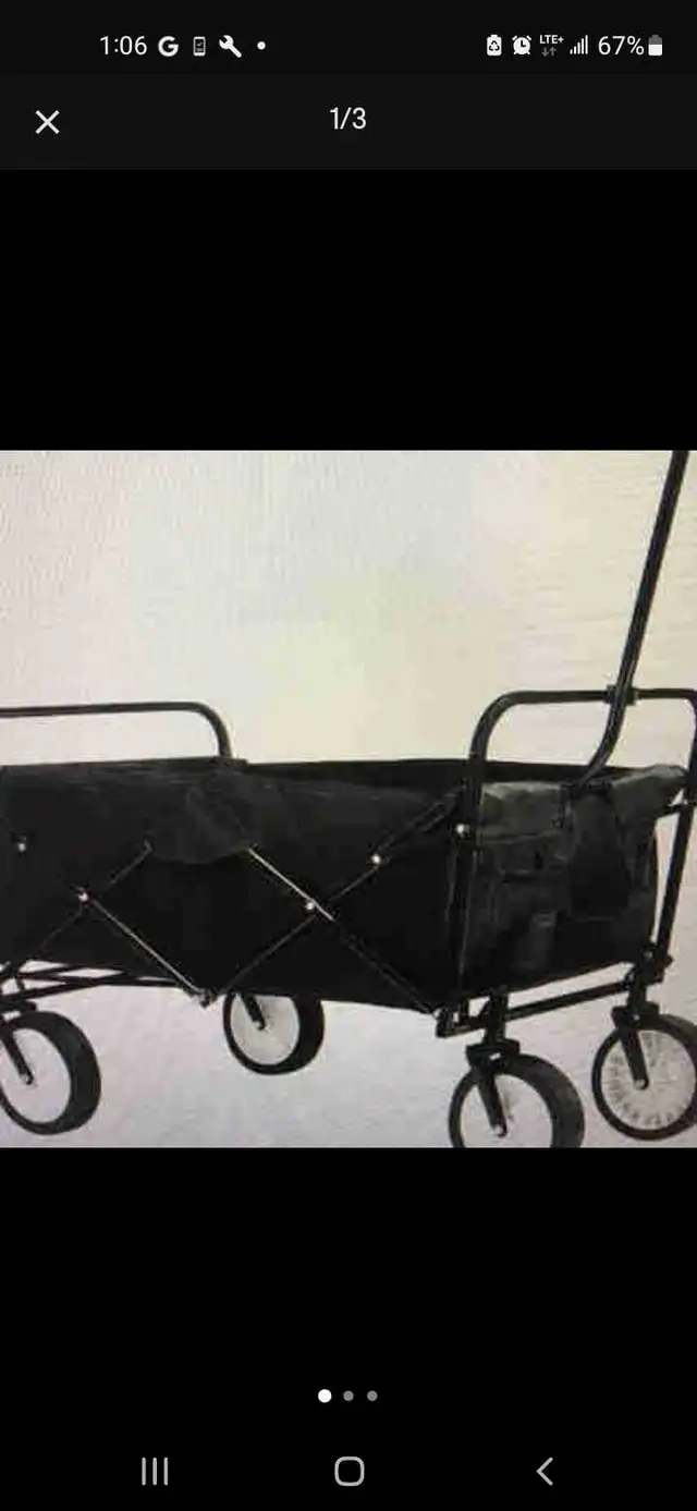 Folding Tow Wagon For Sale. $50 OBO