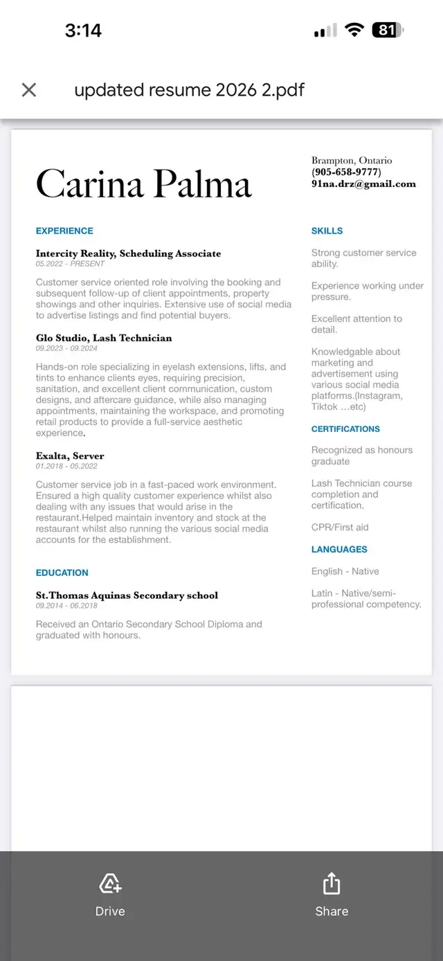 looking for part time cash job