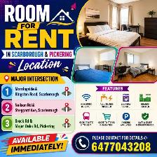 Furnished Rooms for Rent – Scarborough & Pickering