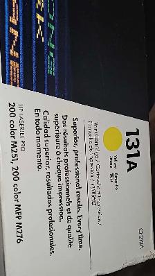 BRAND NEW HP LASERJET 131A YELLOW  PRINT CARTRIDGE - Photo 2