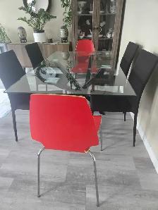 dining table with 6 chairs - Photo 3