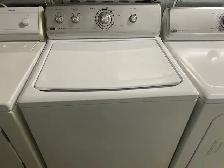 Laveuse sécheuse traditionnelles blanches Maytag - Photo 2