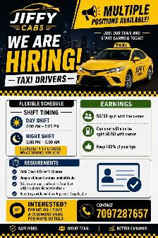 Hiring Taxi drivers