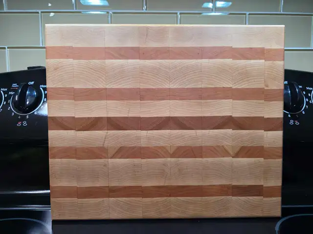 Handcrafted End Grain Butchers Block