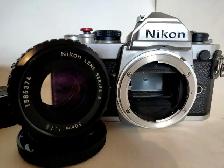 Silver Nikon FM - 50mm f1.8 - Photo 2