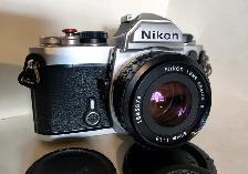Silver Nikon FM - 50mm f1.8 - Photo 3