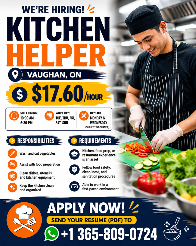 Kitchen Assistant - Mexican