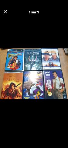 DVD à 1$ chacun