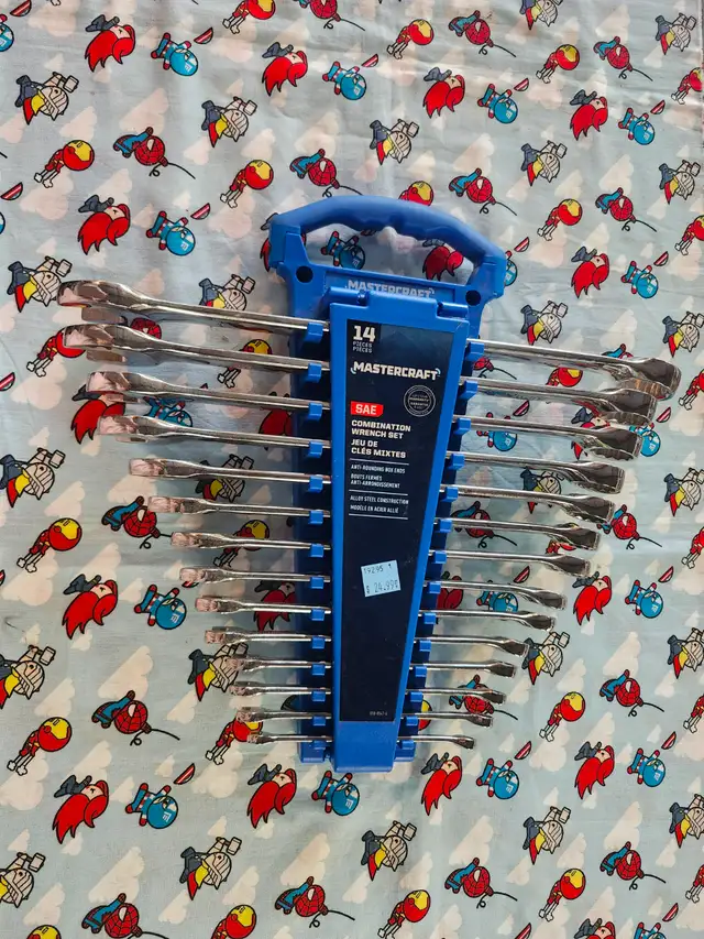 Mastercraft 14 pieces SAE Combination Wrench Set (#19295-1)