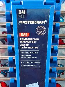 Mastercraft 14 pieces SAE Combination Wrench Set (#19295-1) - Photo 2