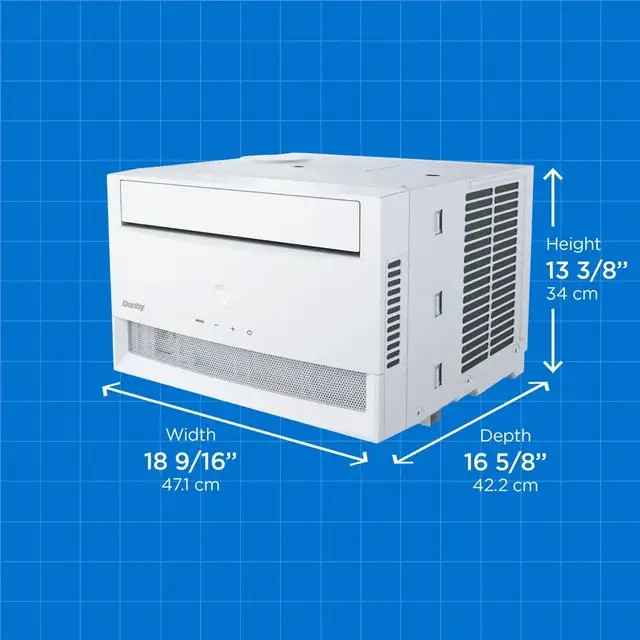 Window Air Conditioner Danby 8,000 BTU $180 NEW