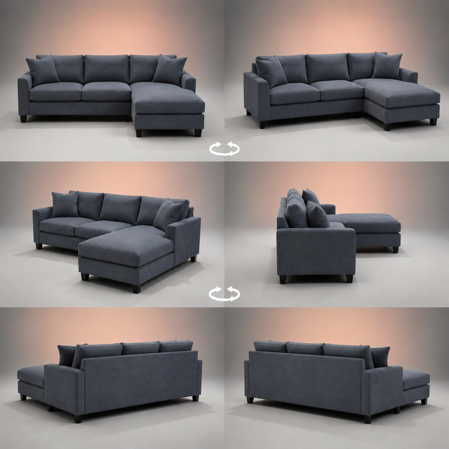 Clearance - Rogan Sectional $2499-Tax & Local Delivery Included