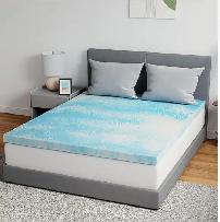 Novilla Memory Foam Mattress Topper 3' Cooling Gel - Photo 3