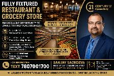FULLY FIXTURED RESTAURANT & GROCERY STORE FOR SALE