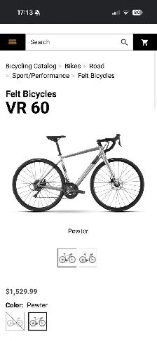 FELT VR60 ROAD BIKE - Photo 2