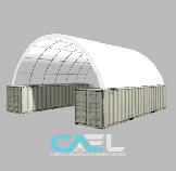New CAEL Single / Double Truss Shelters / Container Shelters Cer - Photo 4