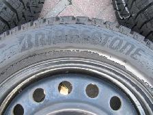 Bridgestone Blizzak WS90/Winter Warrior 205 55 R16 Tires & Rims - Photo 2