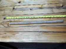 Antique Wooden Handle Rug Beater !