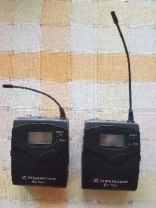 Two Sennheiser EW100 G2 Bodypack Transmitters for sale