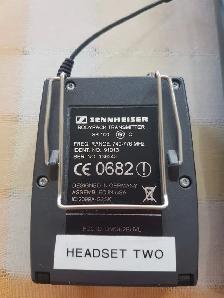 Two Sennheiser EW100 G2 Bodypack Transmitters for sale - Photo 3