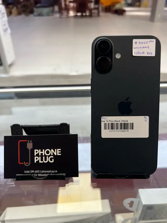 Bang for your Buck! iPhone 16 Plus-256gb!
