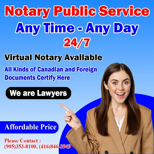 NOTARY PUBLIC  AND POWER OF ATTORNEY  24/7