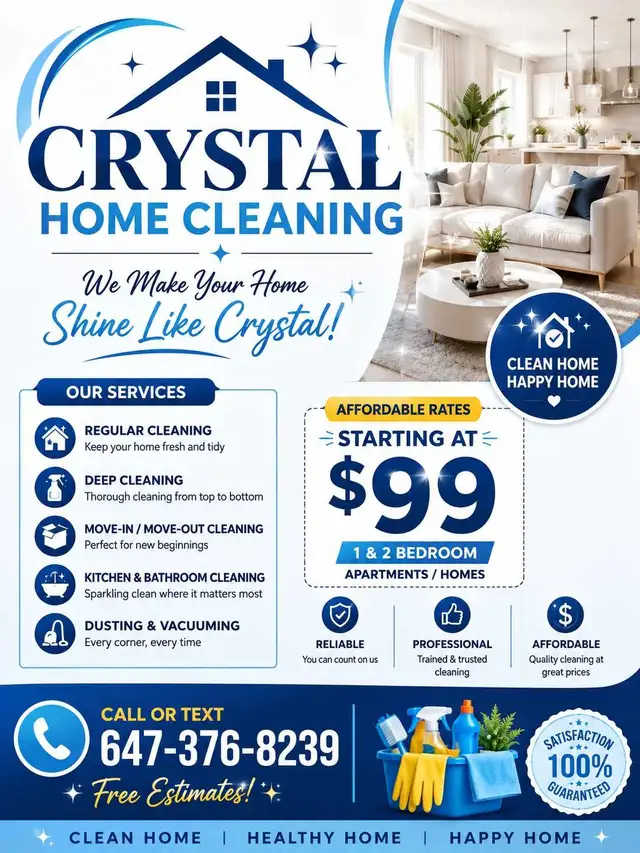 crystal home cleaning