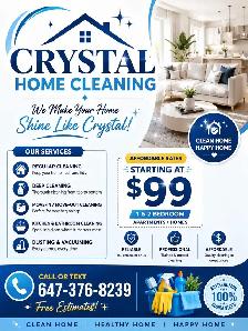 crystal home cleaning