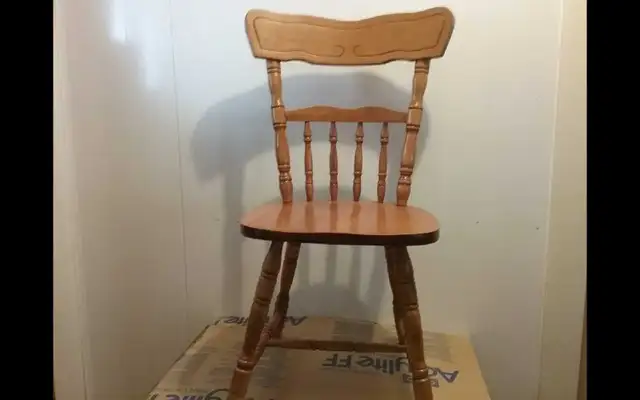 Solid Wood Spindle Back Chair