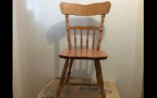 Solid Wood Spindle Back Chair