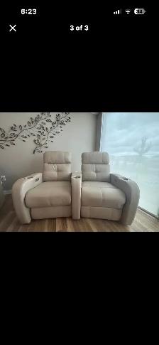 Leather theatre seating - Photo 2