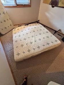 King mattress and box spring - FREE