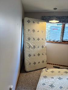 King mattress and box spring - FREE - Photo 2