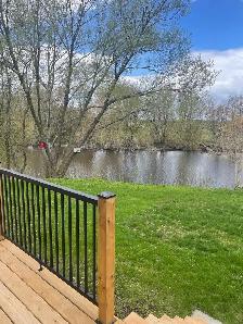 Maison en bord de l'eau à louer / Waterfront house for rent - Photo 9
