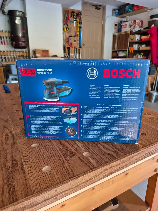 Brand new Bosch Sander ROS20VSC