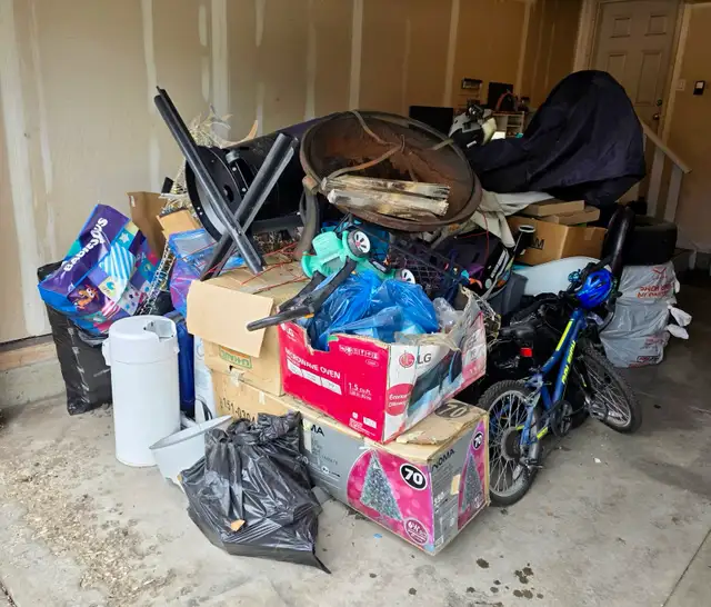 SAME-DAY JUNK REMOVAL/DUMP RUNS STARTING AT $80
