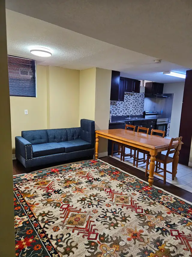 2 bedroom Legal basement apartment in Brampton for rent